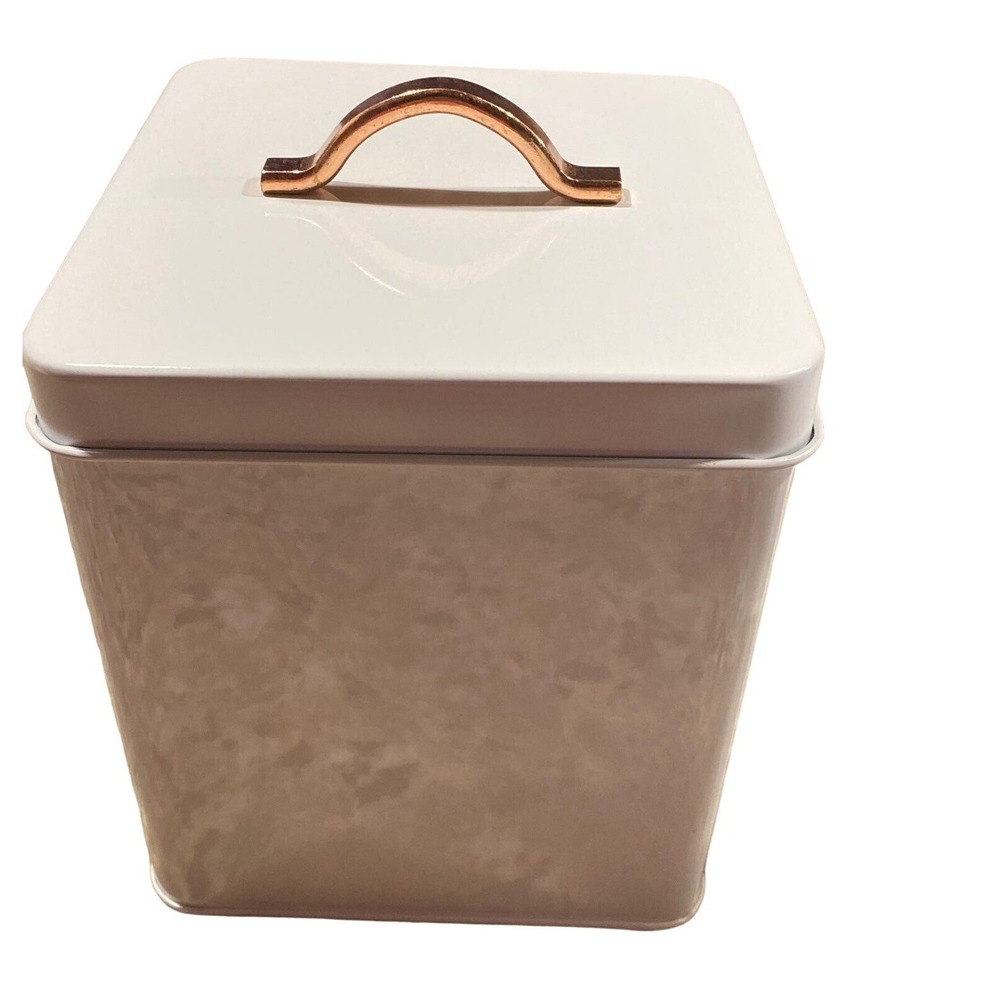 "LAUNDRY" Canister Tin AQ/AQ New with‎ Tags - Picture 3 of 8